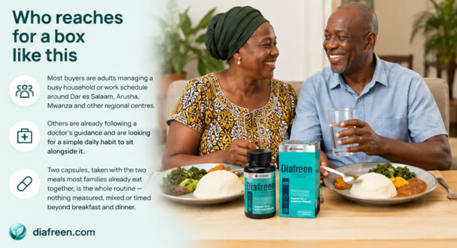 Diafreen — adults keeping daily blood sugar in check